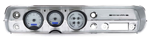 Chevy Chevelle VHX System, Silver Face - Blue Display 1964-65