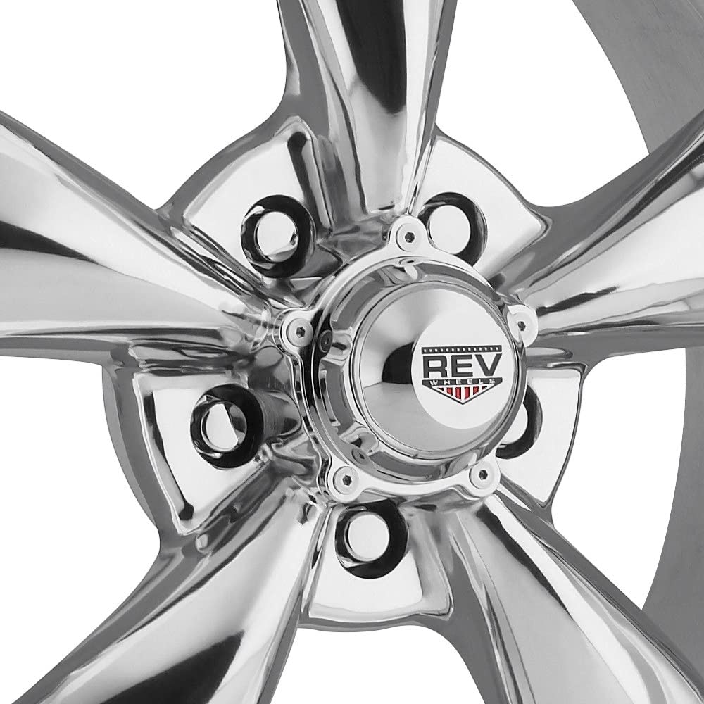 100 Series REV Wheels 100P 8906100 18x9 5 bs 5x4.75/5x120.65 Polished