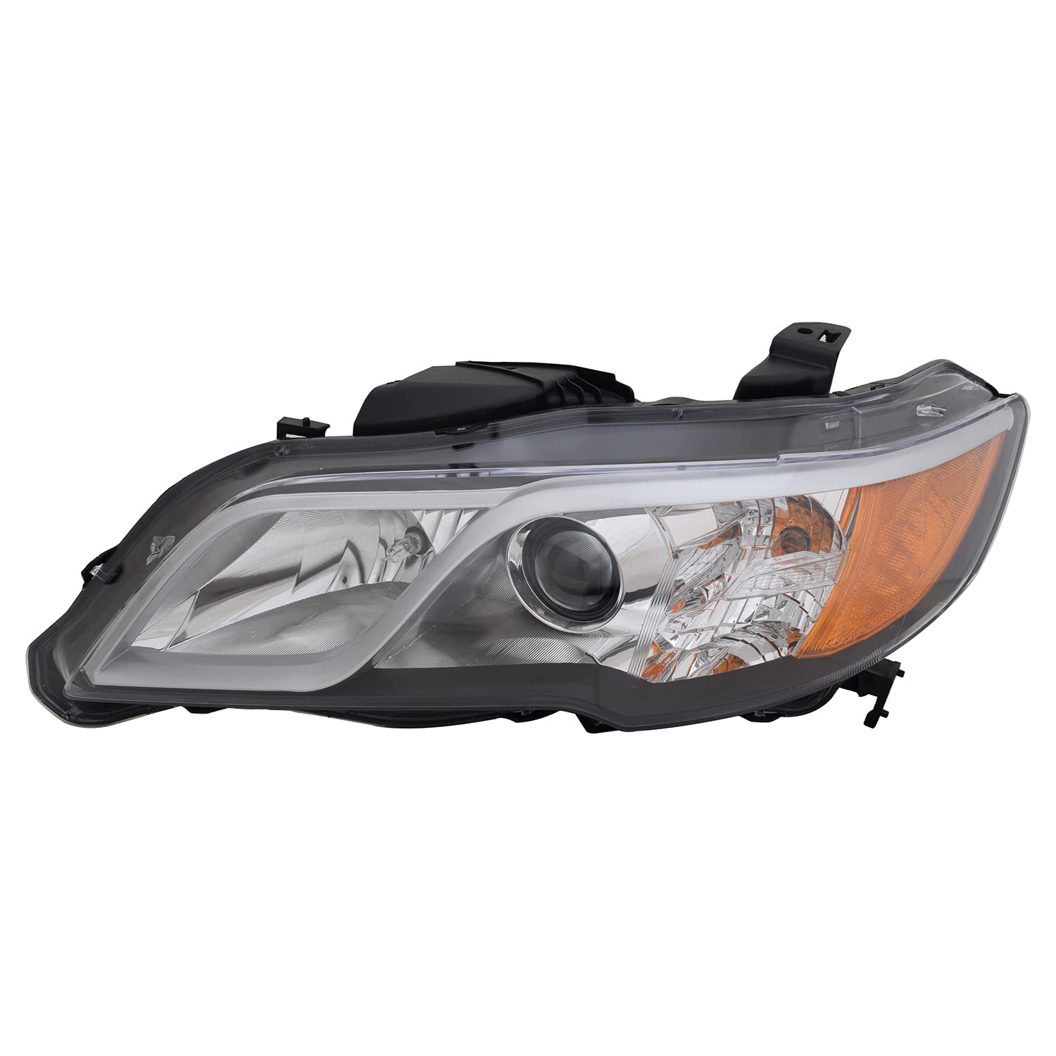 Left TYC Headlight Assembly Compatible with 2013-2015 Acura RDX