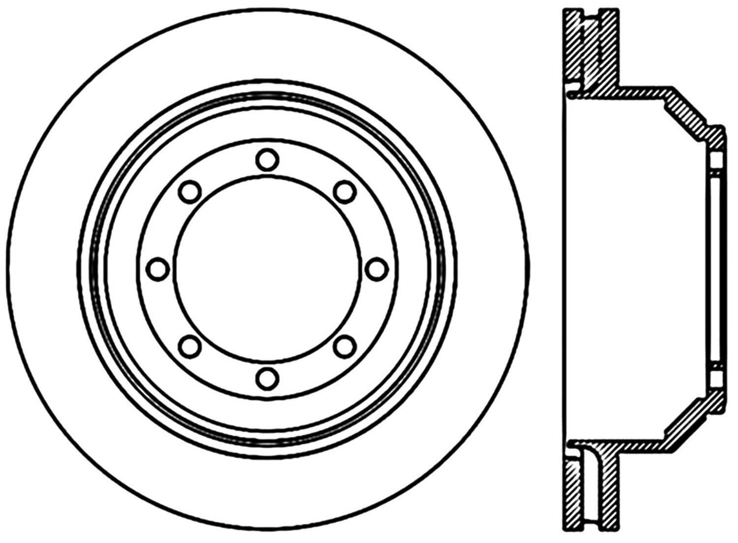 Brake Rotor Centric Parts 120.65125 Premium