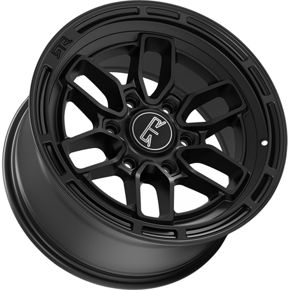 RTR EVO 6 Satin Black Wheel with Aluminum Bronco/Ranger (17 x 9. inches /6 x 0 mm, 30 mm Offset)