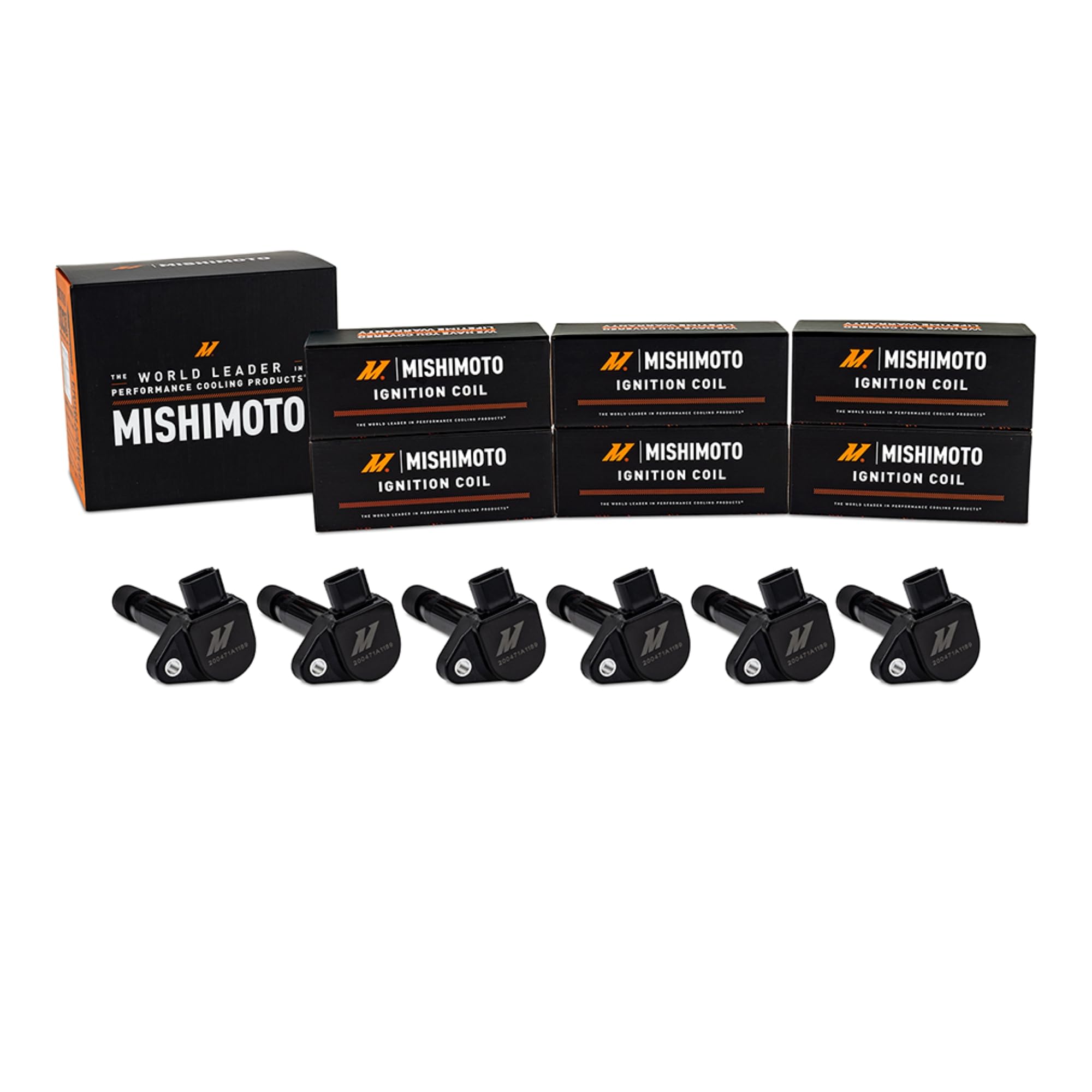 Mishimoto 6-Pack Ignition Coil compatible with Honda Accord 3.0L 2000-2007
