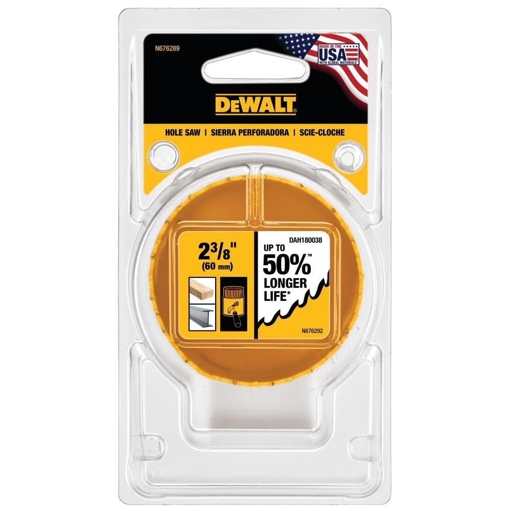 DEWALT 2-3/8 (60MM) DAH180038 Hole Saw