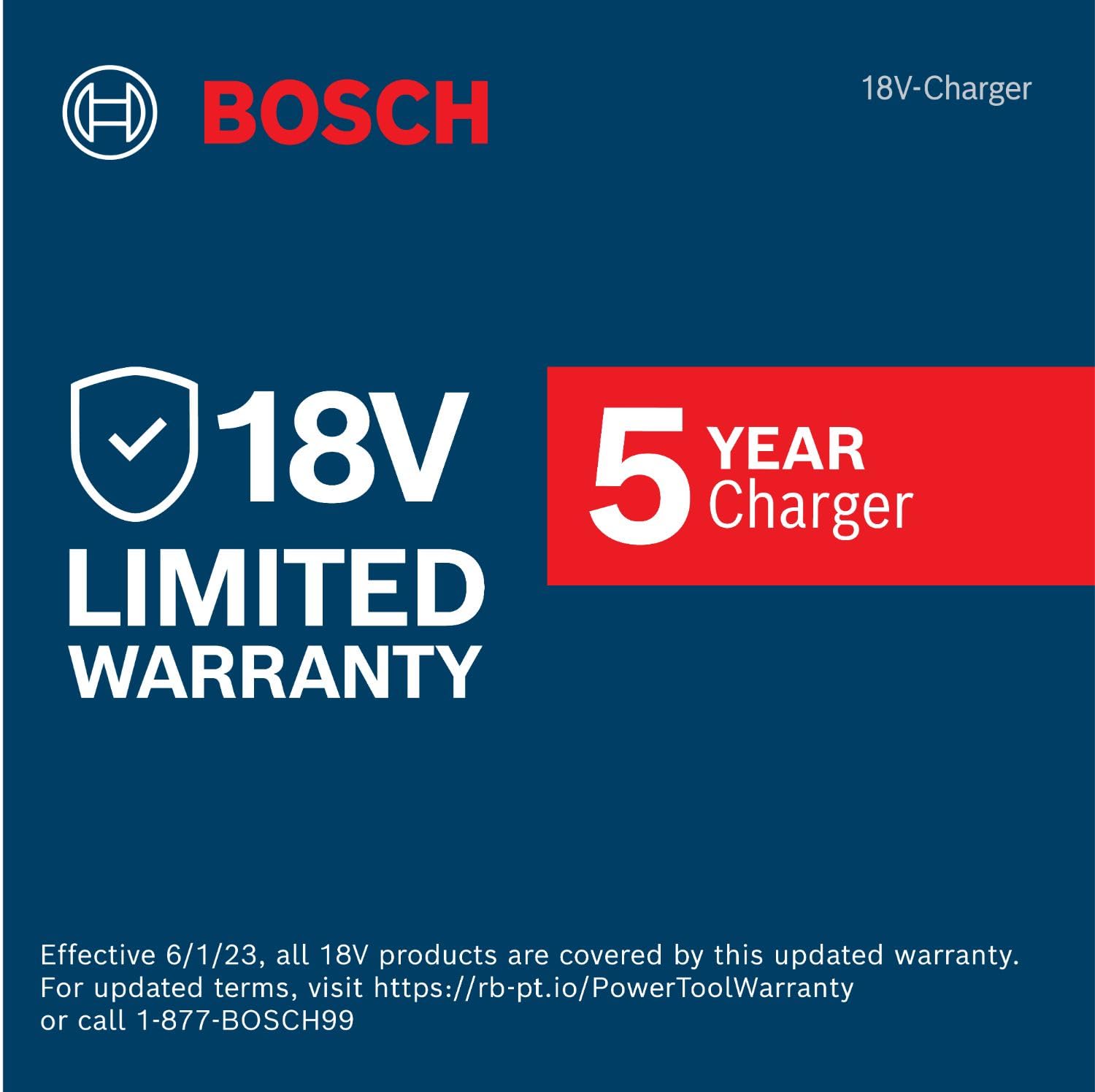18V Bosch GAL18V6-80 6-Bay Fast Battery Charger