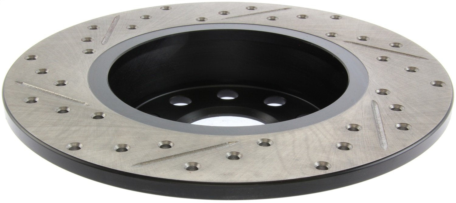 Sport Drilled/Slotted Brake Rotor StopTech 127.33131L (Rear Left), 1 Pack