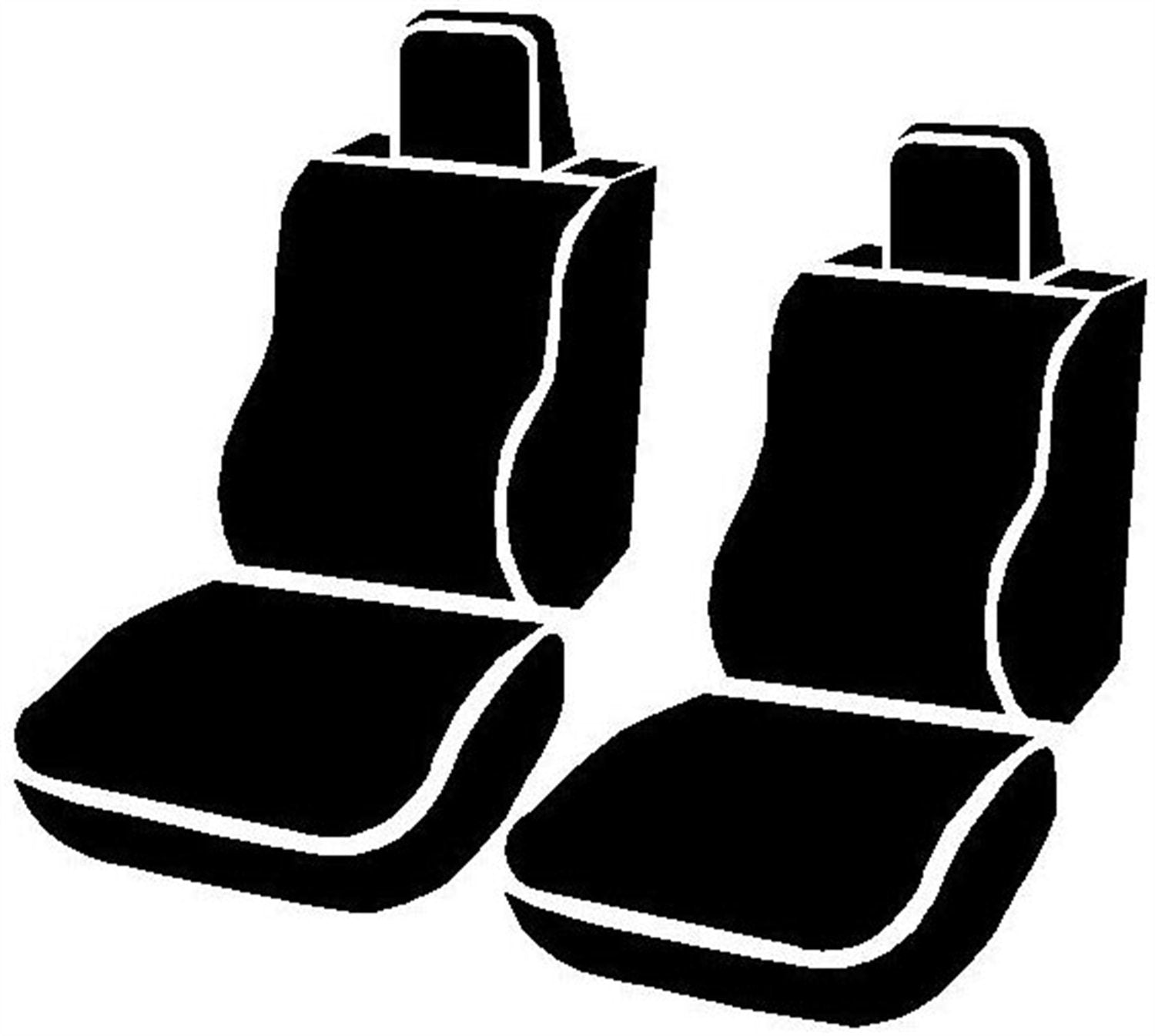 Fia Custom Fit TR49-73 WINE Front Seat Cover Bucket Seats - Saddle Blanket, (Wine)