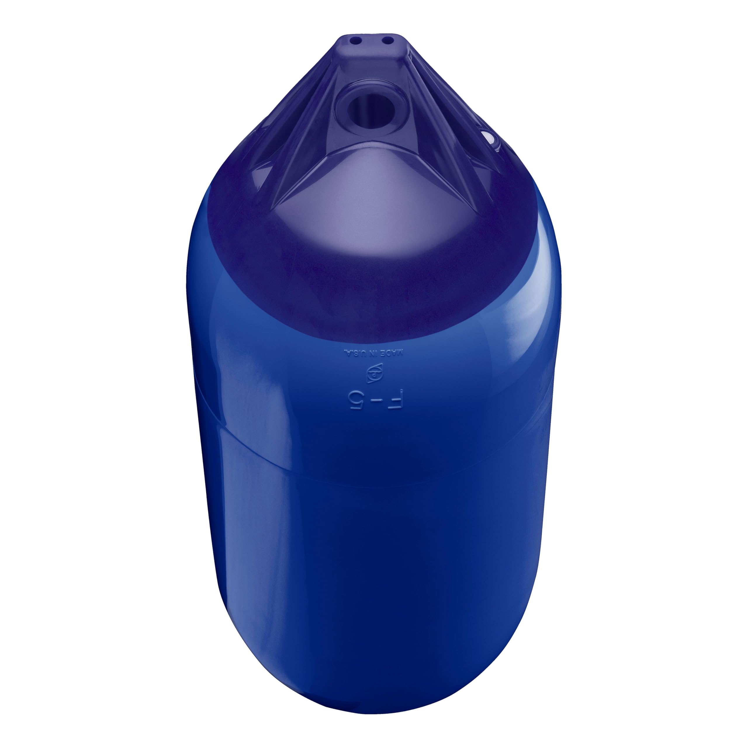 F-5 Standard Polyform Boat Fender - Cobalt Blue Ropehold
