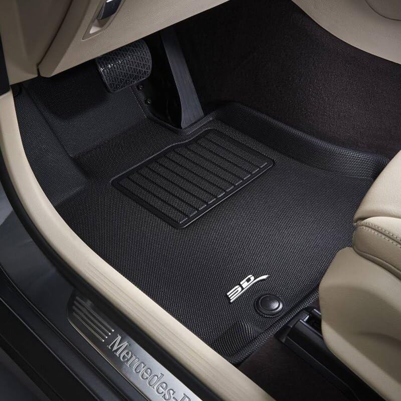 Kagu 3D MAXpider Custom Fit Floor Mat (Black) Compatible with Ford Maverick Hybrid 2022-2026 - Front Row
