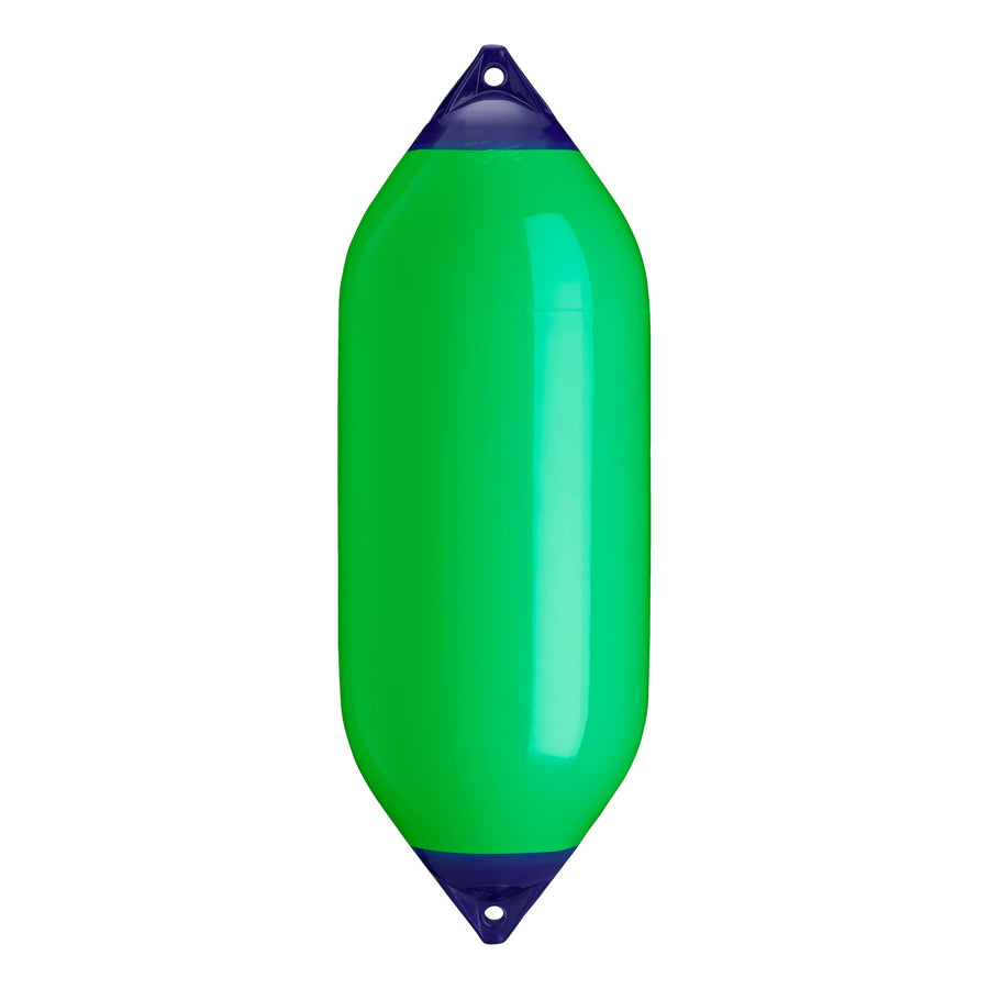 Polyform F-Series Boat Fender Standard F-10 Blue Ropehold - Green
