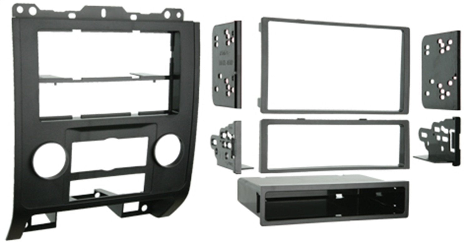 Metra 99-5814 Installation Kit for Single or Double DIN 2008-up Ford Escape/Mercury Mariner (Black)