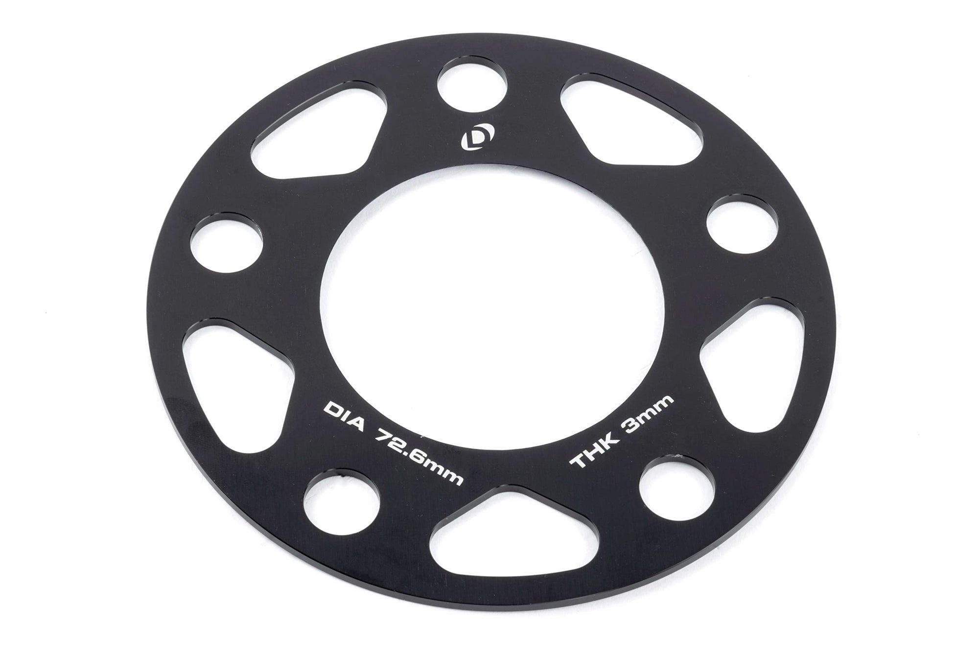 Dinan Wheel Spacers D210-2033 5x120 Bolt Circle - 76.2mm Center Bore - 3mm Thick - Pair