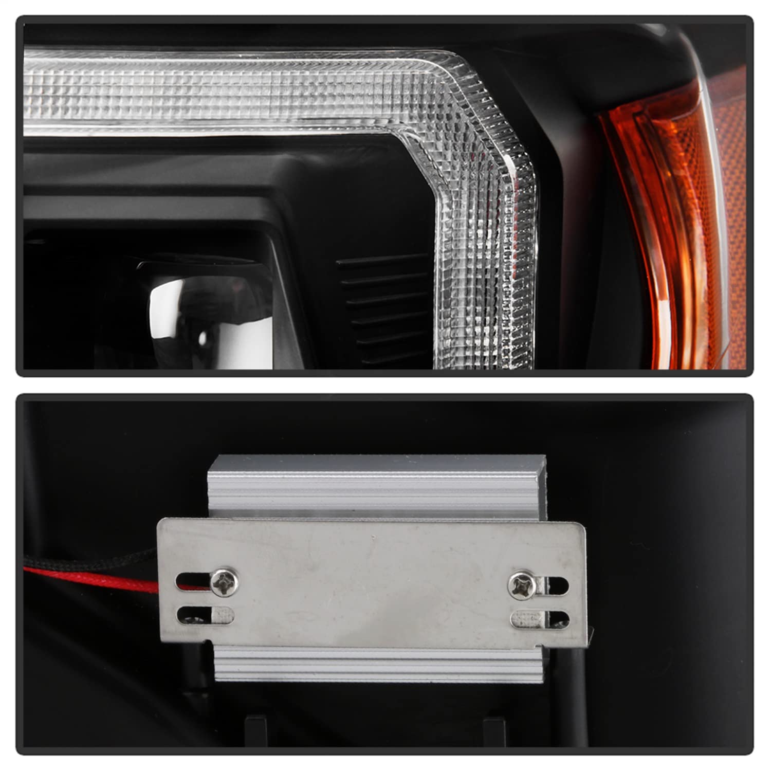 Projector Headlight Spyder - (PRO-YD-TT16HALAP-BK) Apex