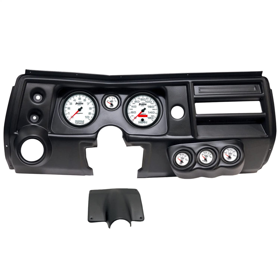 AutoMeter Dash Kit Direct Fit, (5" X2, 2 1/16" X4), Chevy Chevelle Vent 68, Phantom Ii (2904-10)
