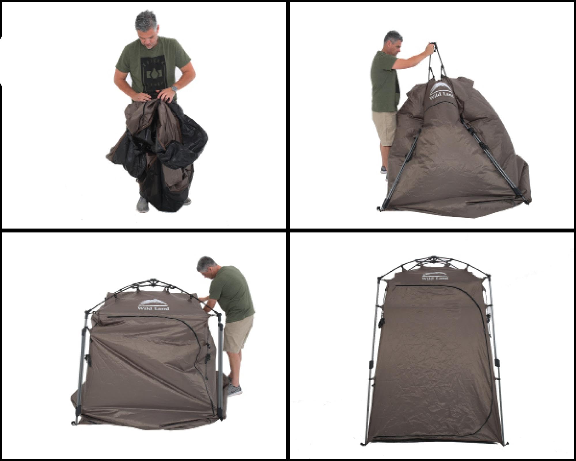 HD Nomadic - Overland Vehicle Systems Portable Changing Room with Shower & Storage Bag