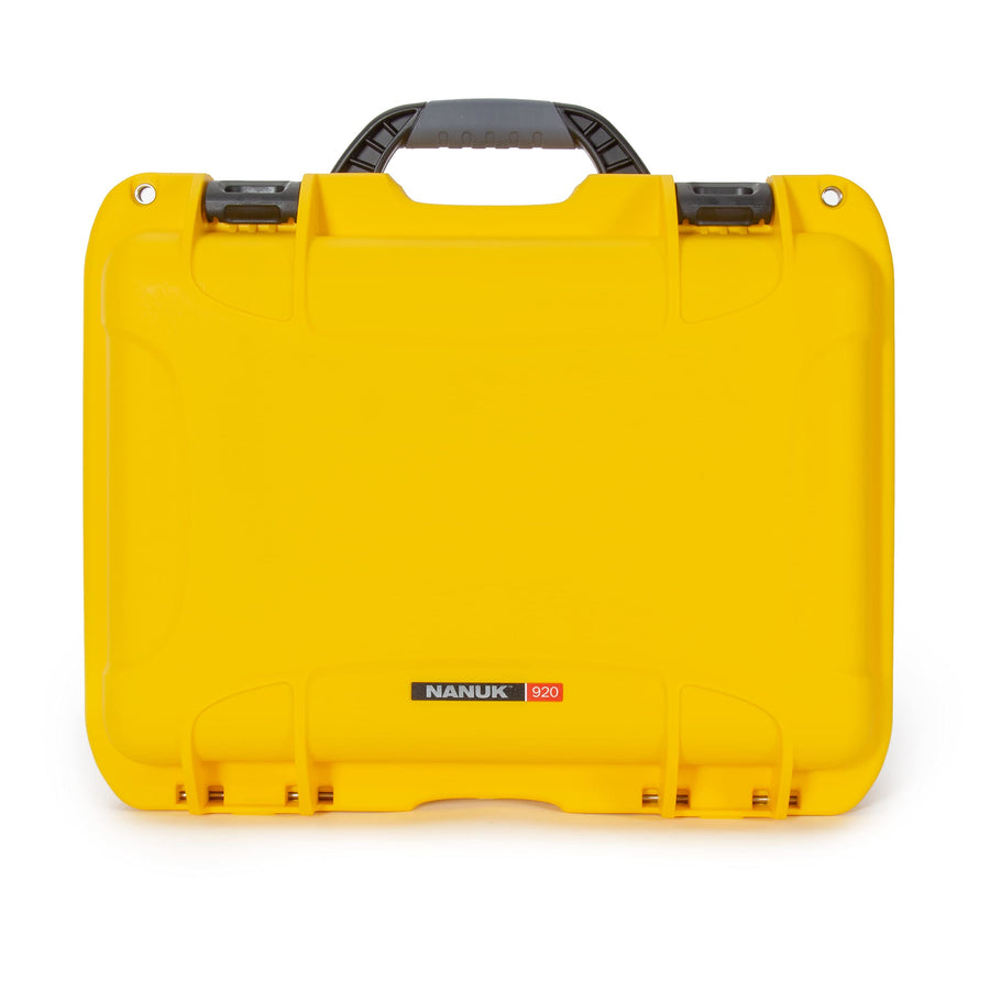 Waterproof Nanuk Hard Case 920 with Padded Dividers - Yellow
