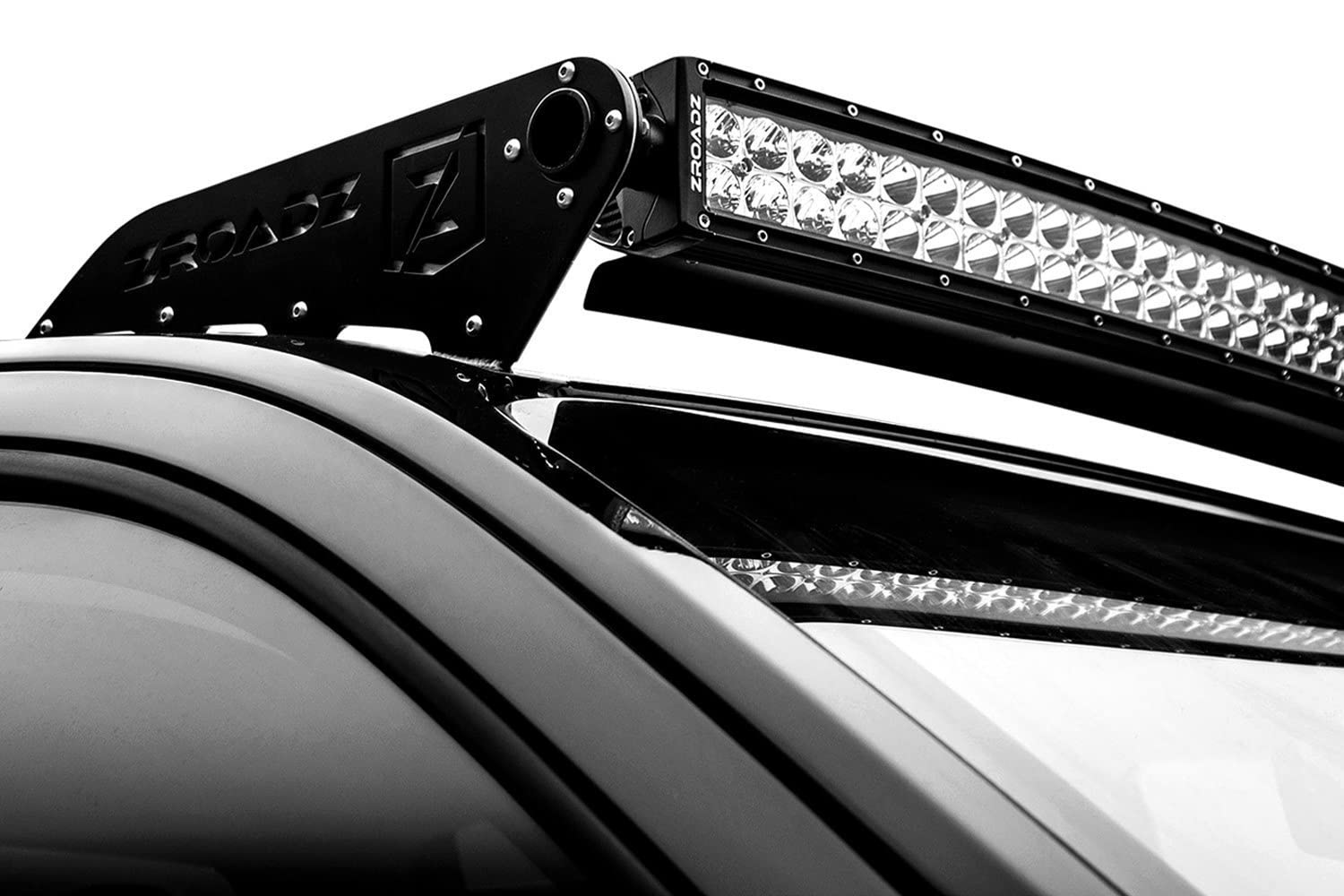 ZROADZ LED Bar Kit Front Roof Mounted - Compatible w/ 2015-2020 Chevrolet Colorado Complete Kit with Mounting Brackets, 40 Inch Curved Zroadz Led light bar & Wiring Harness- PN #Z332671-KIT-C
