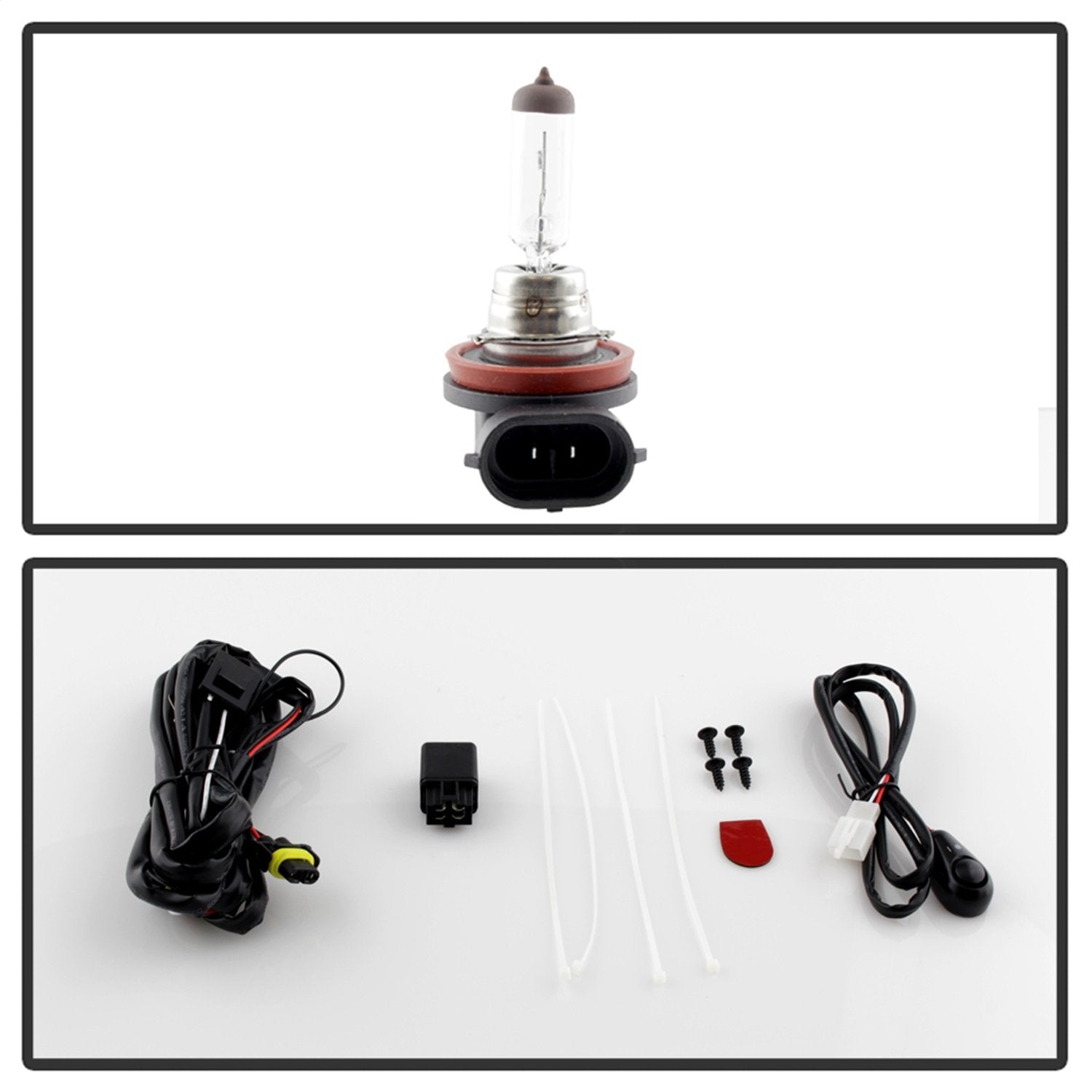 Oem Fog Lights Spyder Auto 5083029 W/Universal Switch Clear Oem Fog Lights