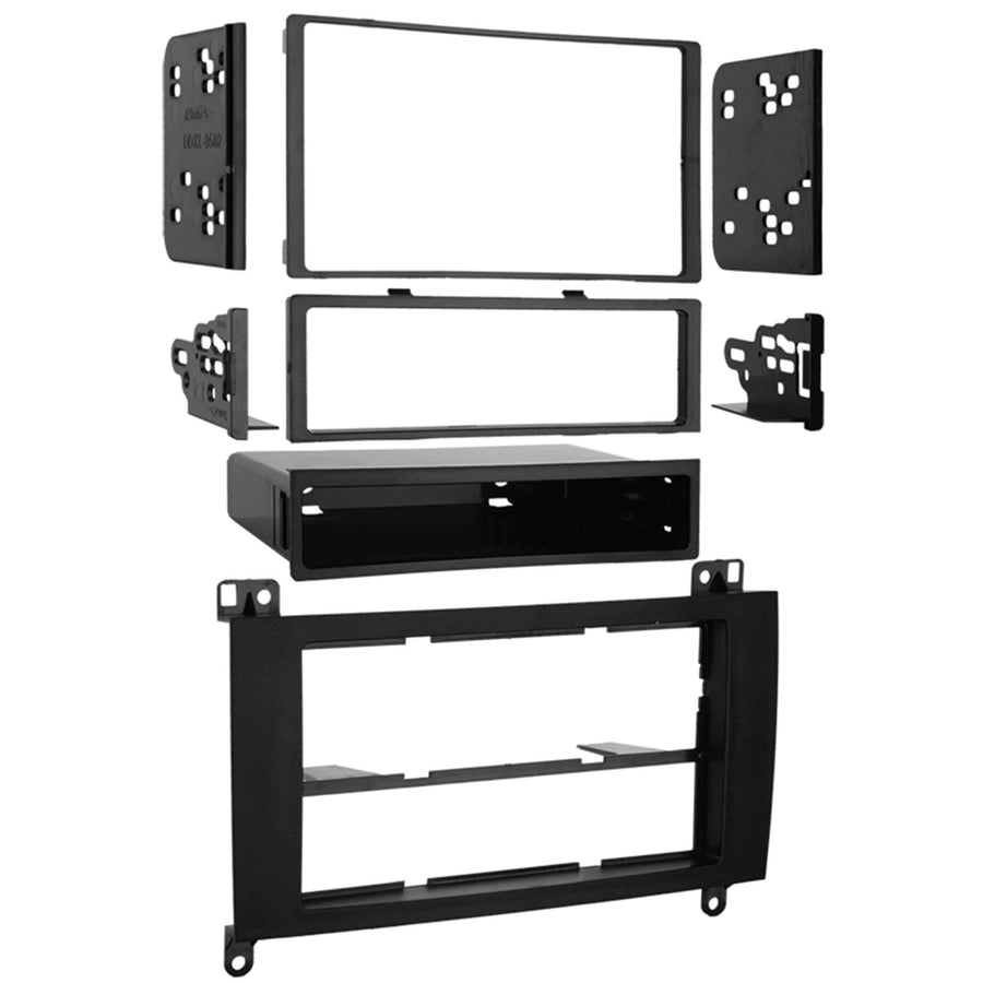 Metra Electronics 99-6512 Installation Kit Single DIN/Double DIN Fits Select 2007-UP Sprinter and Metris Vehicles, Black