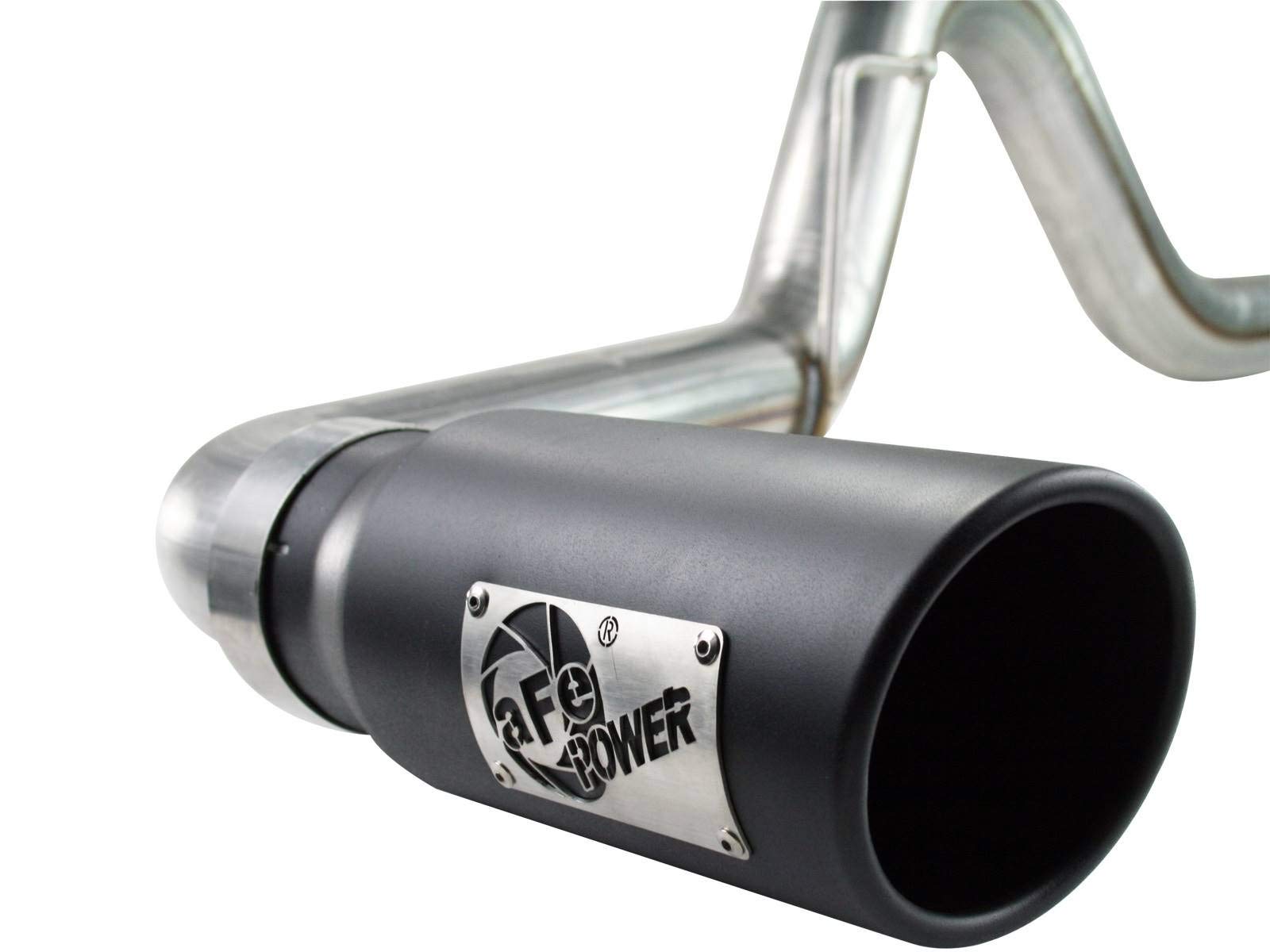 aFe 49-43011-B Cat-Back Exhaust System Mach Force XP 3" Stainless Steel with Black Tip for Ford F-150 V8 4.6/5.4L