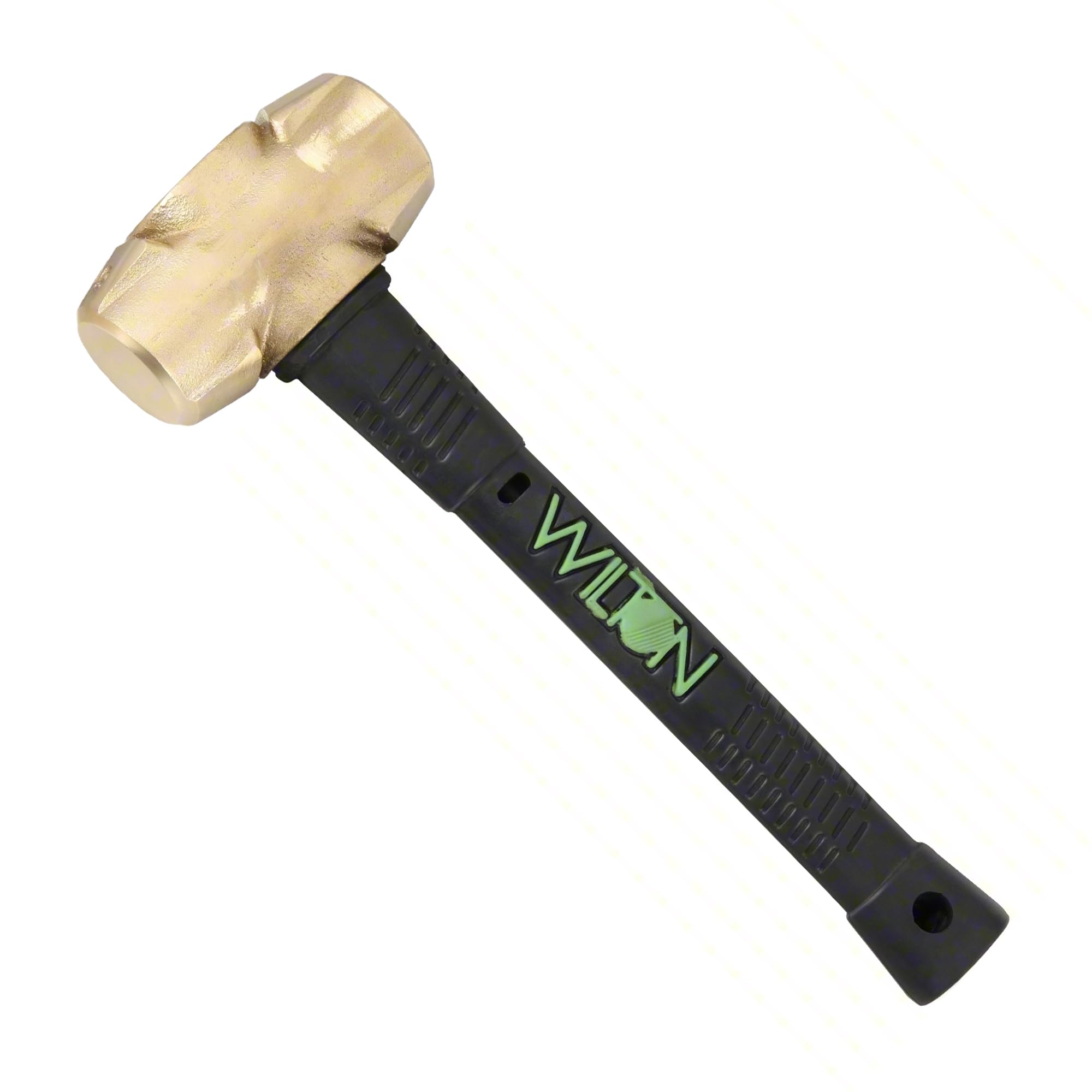 B.A.S.H Wilton 16" Brass Sledge Hammer, 4 Lb Head (90416)