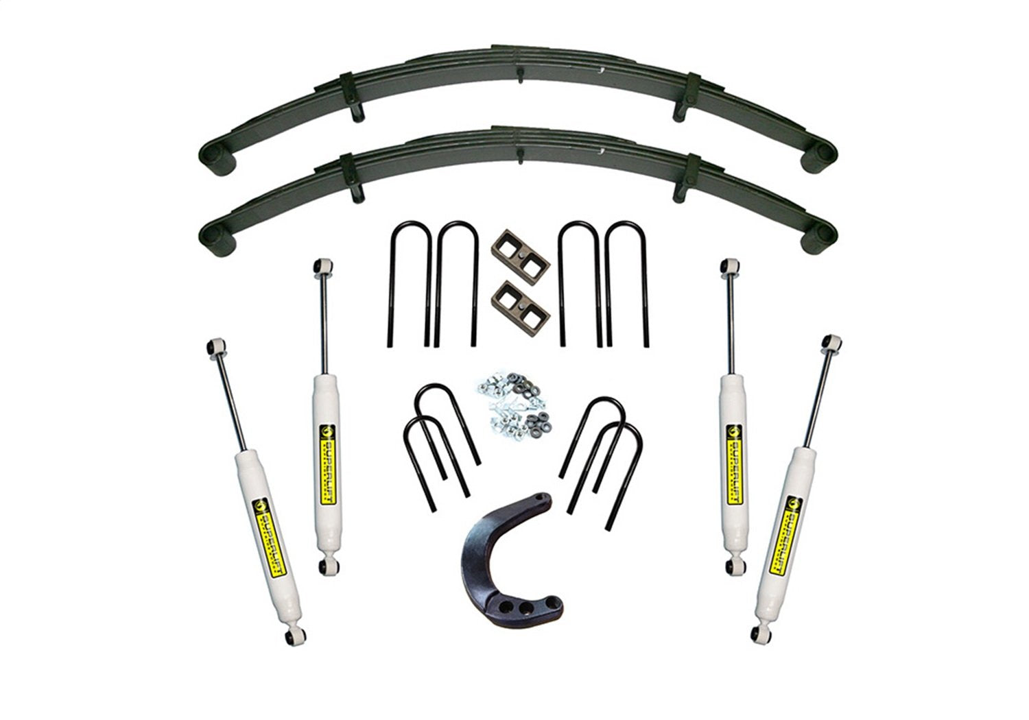 SUPERLIFT SUSPENSION RealTruck 6" Lift Kit for Chevy Suburban/K10 | Complete Lift Kit with Front & Rear Shadow Shocks | K420 | Fits 1973-1987 Chevrolet K10; 1973-1991 Chevrolet Blazer/Suburban 4WD