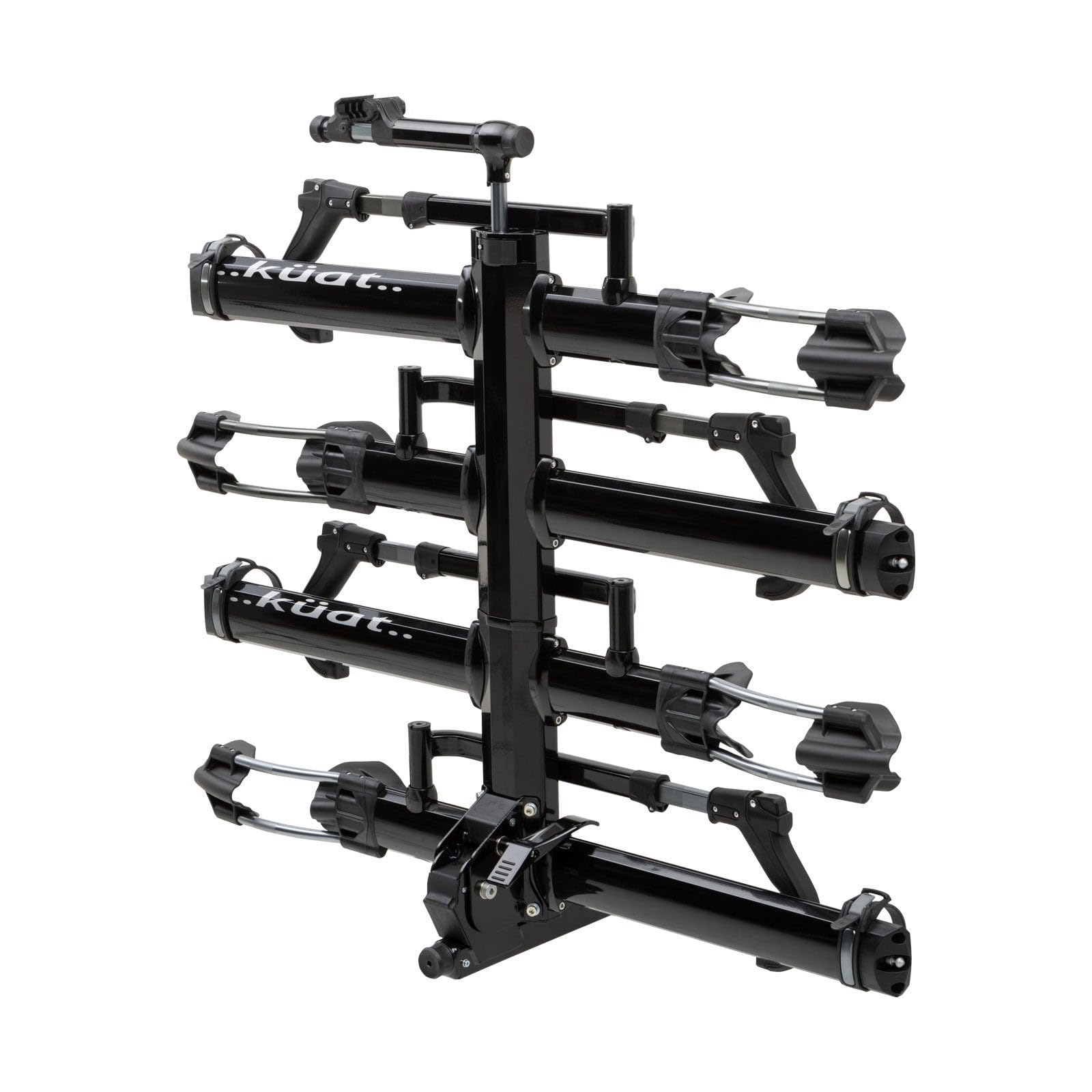 KUAT NV 2.0-2" Add-On - +2-Bike Rack | Increases The 2" NV to a 4-Bike Hitch Rack | Rugged All-Metal Construction | E-Bike Compatible | Easy Installation | Black Metallic (NA22B)