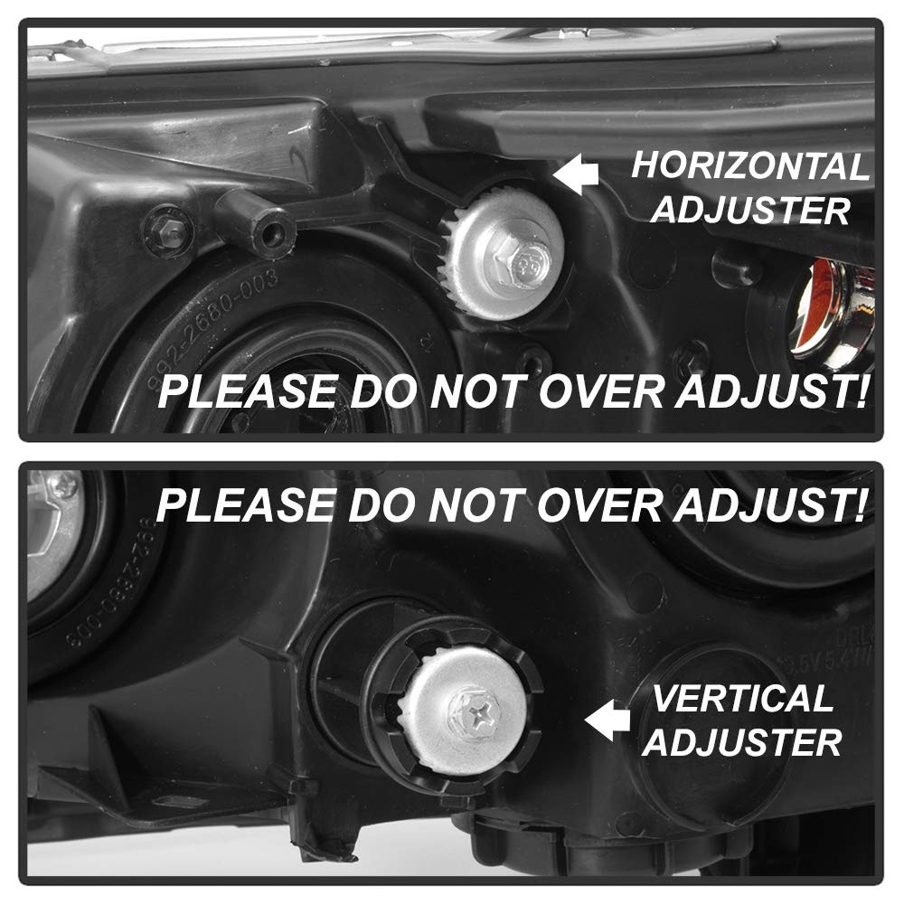 OEM Style Xtune Headlights (HD-JH-HA13-4D-LED-BK)