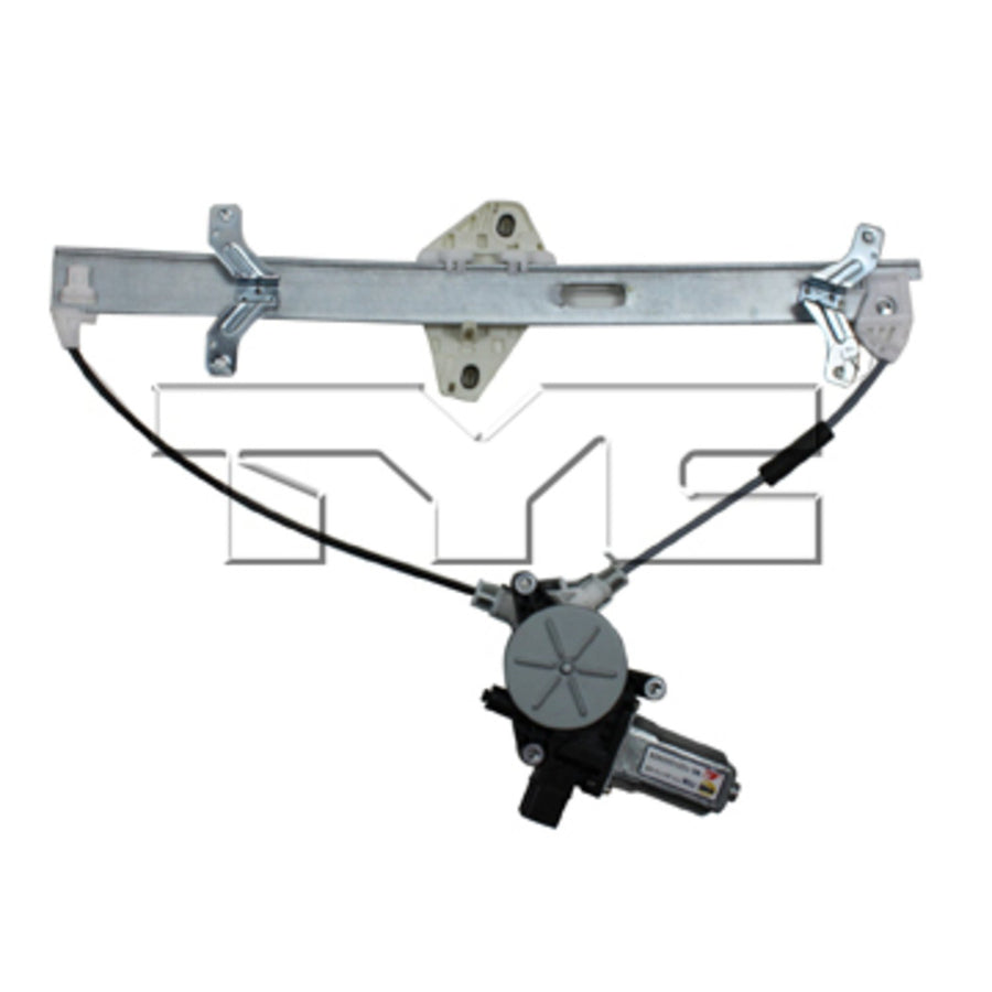 Power Window Motor and Regulator Assembly TYC 660064 Front Left-Side Compatible with 2003-2007 Honda Accord