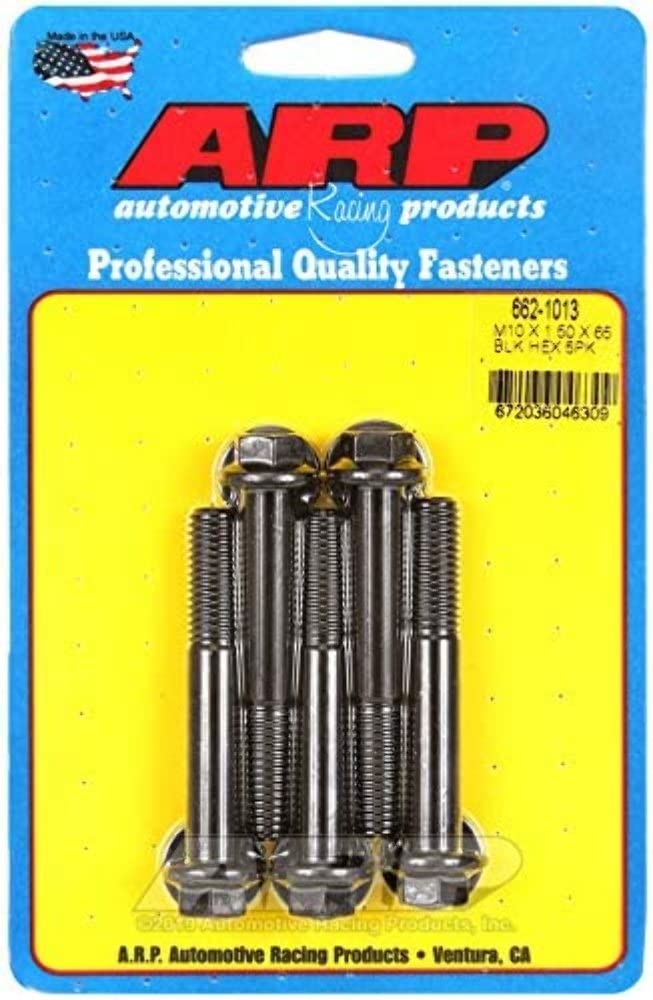 ARP 662-1013 Hex Black Oxide M10 x 1.50 x 65 Bolt