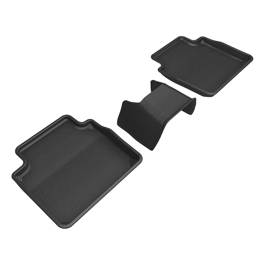 Kagu Floor Mat 3D MAXpider Custom Fit (Black) Compatible with Mazda Cx-50 2023-2025 - Second Row
