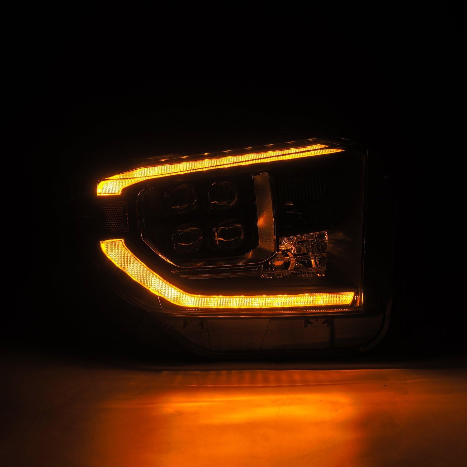 880833 AlphaRex Projector Headlights Black