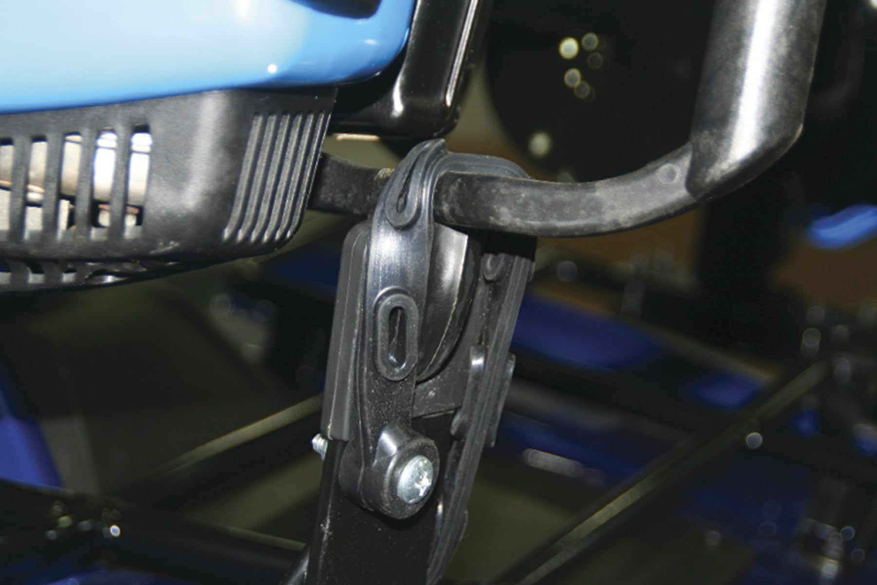 CLAM ATV Universal Auger Mount – Heavy-Duty 3-Point Bracket, Secure Transport for Ice Fishing Augers