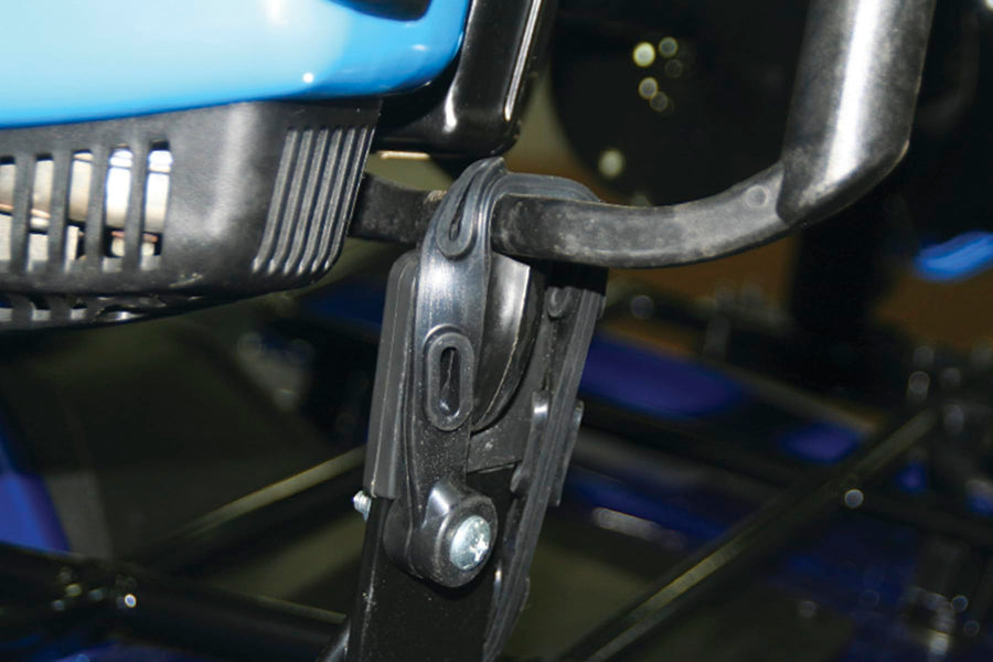 CLAM ATV Universal Auger Mount – Heavy-Duty 3-Point Bracket, Secure Transport for Ice Fishing Augers