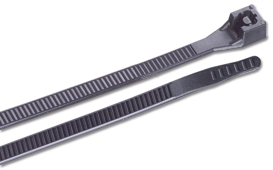 Cable Tie Ancor 199211, Standard, 11", Black, 100pc/bag