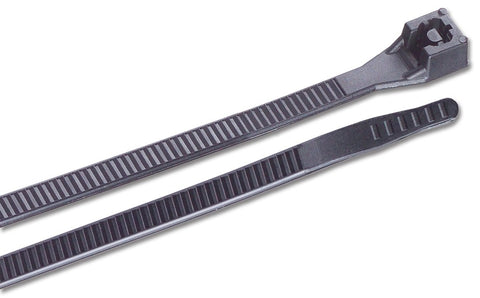 Cable Tie Ancor 199211, Standard, 11", Black, 100pc/bag