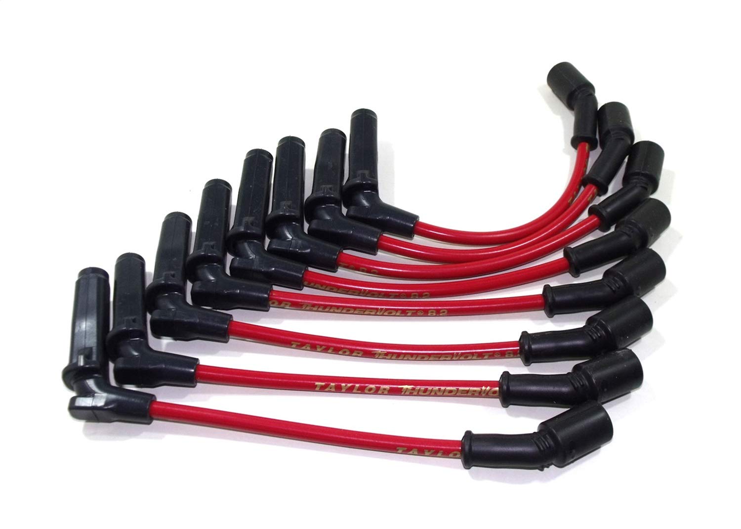 Thundervolt 8.2 Taylor Cable custom 8 cyl red