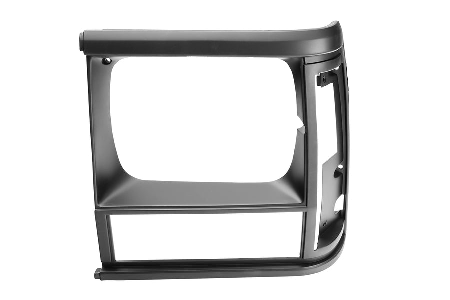12419.15 | Omix | Left Headlight Bezel, Black | OE Reference: 55054931 | Fits 1991-1996 Jeep Cherokee XJ