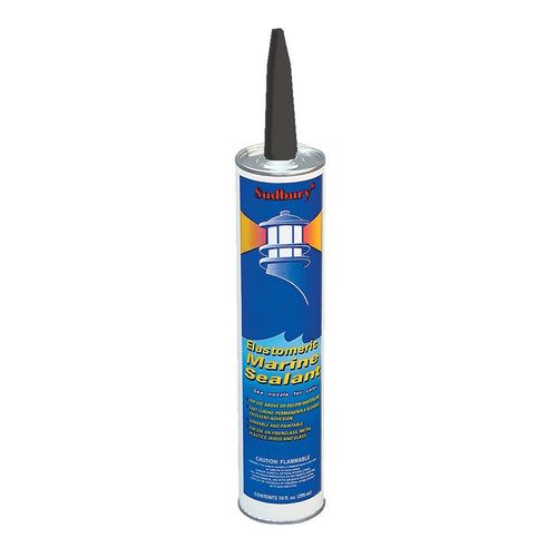 302 Sudbury Elastomeric Marine Sealant, 10-Ounce, Black