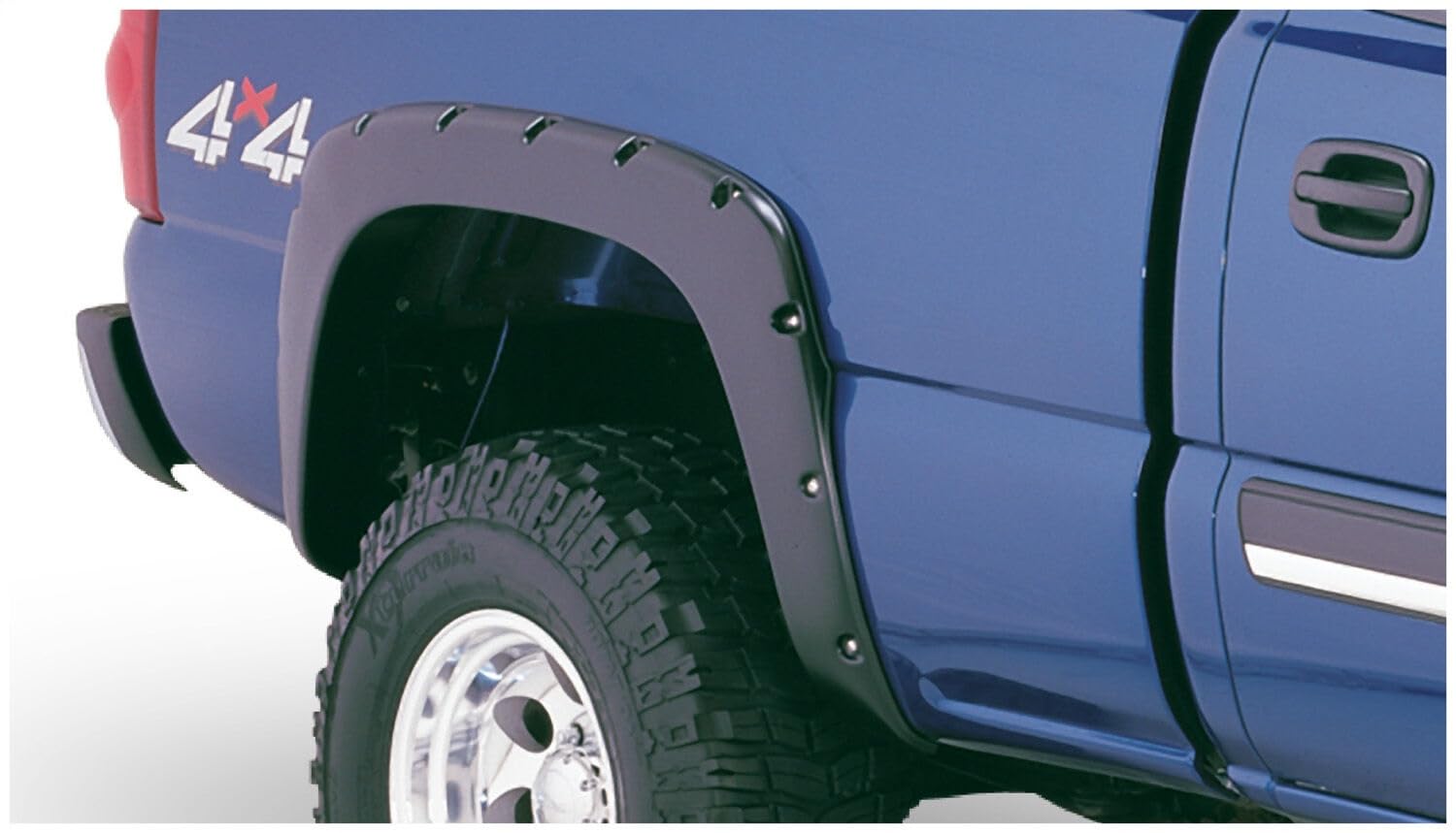 Husky Liners Pocket Style Fender Flares | Fits 2003-2007 Chevrolet Silverado 1500 & 1500 HD, 2500 HD & 3500 (2007 Classic Body Only, Excludes Dually) | Front & Rear, 4-pc Black - 2804918