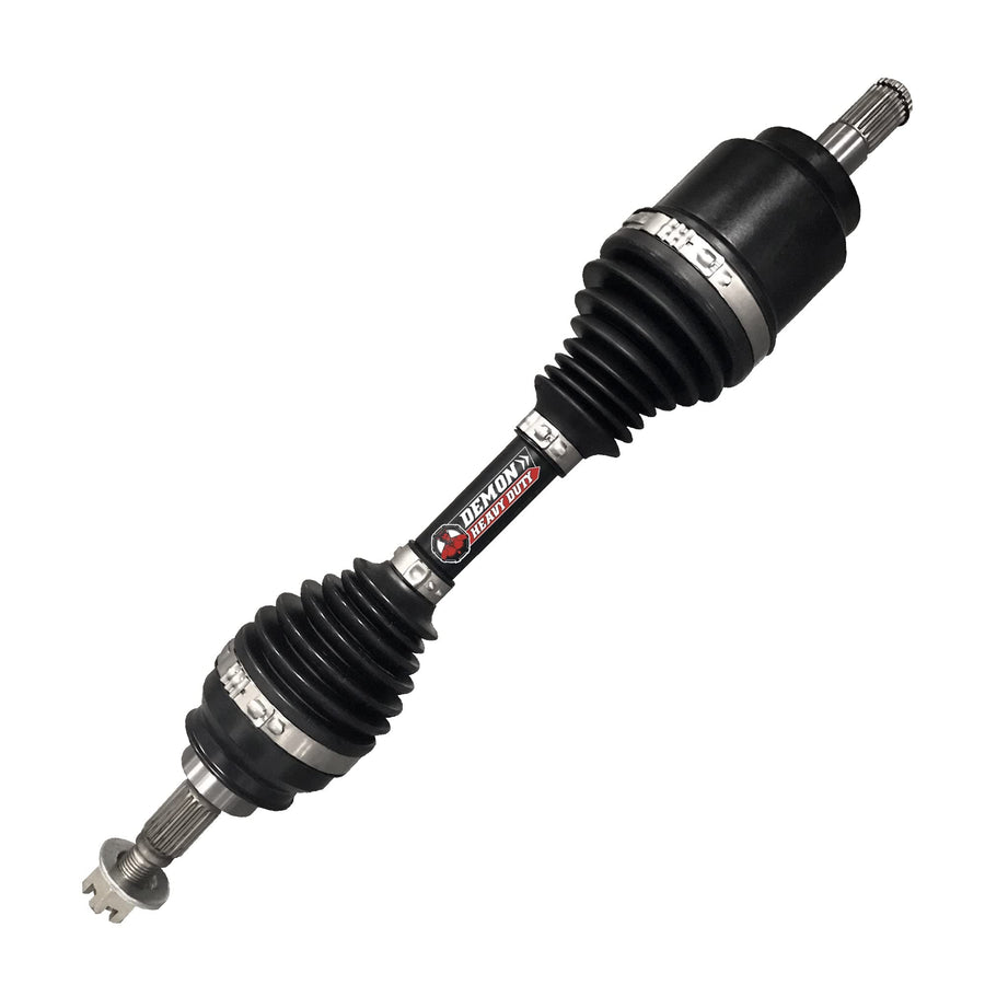 Front Left Heavy Duty Axle for Demon Powersports (2001-2019) Honda TRX500/650/680, Made of 4340 Chromoly Steel, in Dual Heat Treated High Strength OEM: IBJ: 44220-HN8-A41, OBJ+Shaft: 44350-HN8-A43