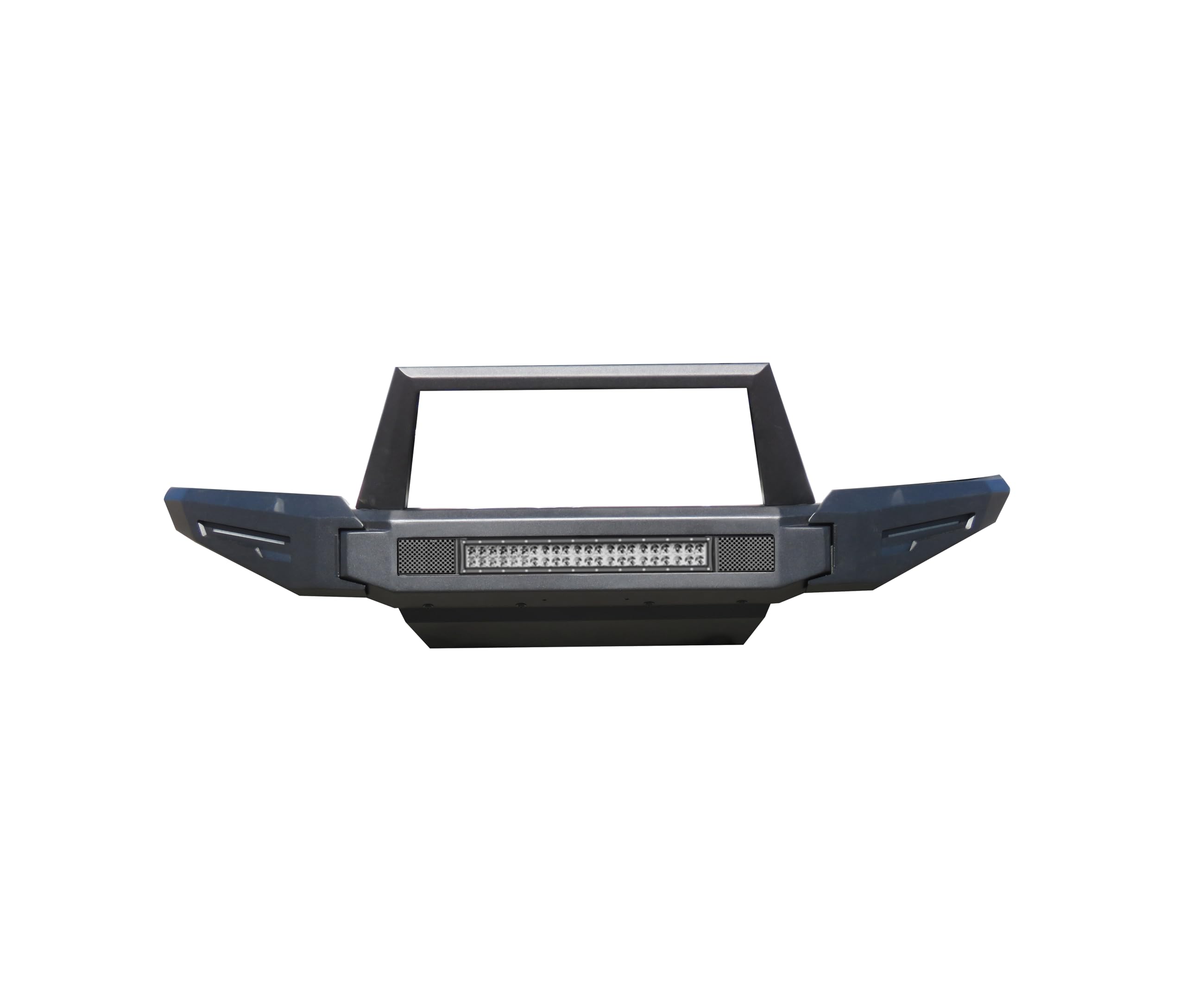 Modular Black Horse Armour II Heavy Duty Front Bumper Matte Black Compatible with 2016-2023 Toyota Tacoma-AFB-TA21-K1