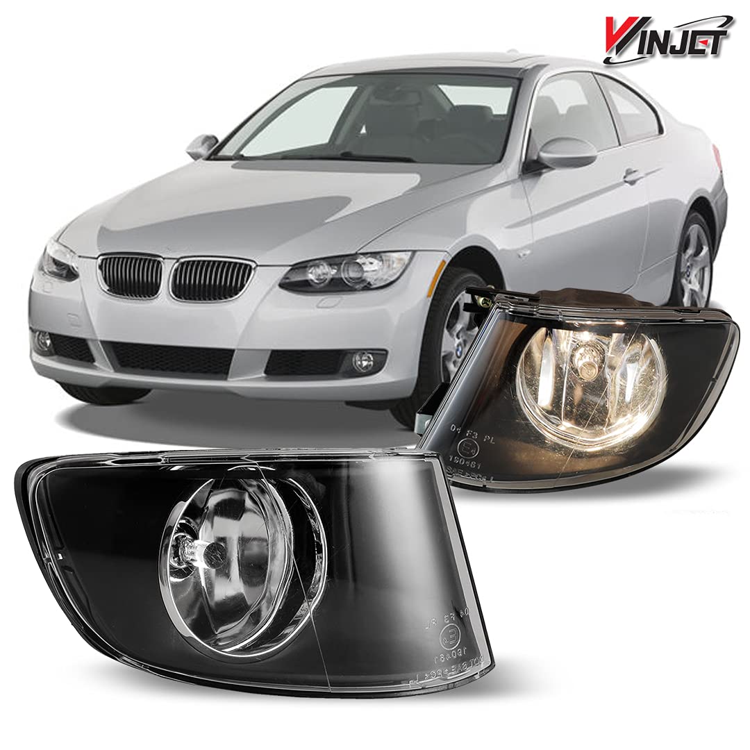 OEM Series Winjet for [2007 2008 2009 2010 2011 2012 2013 BMW 3 Series 328i 335i] Driving Fog Lights