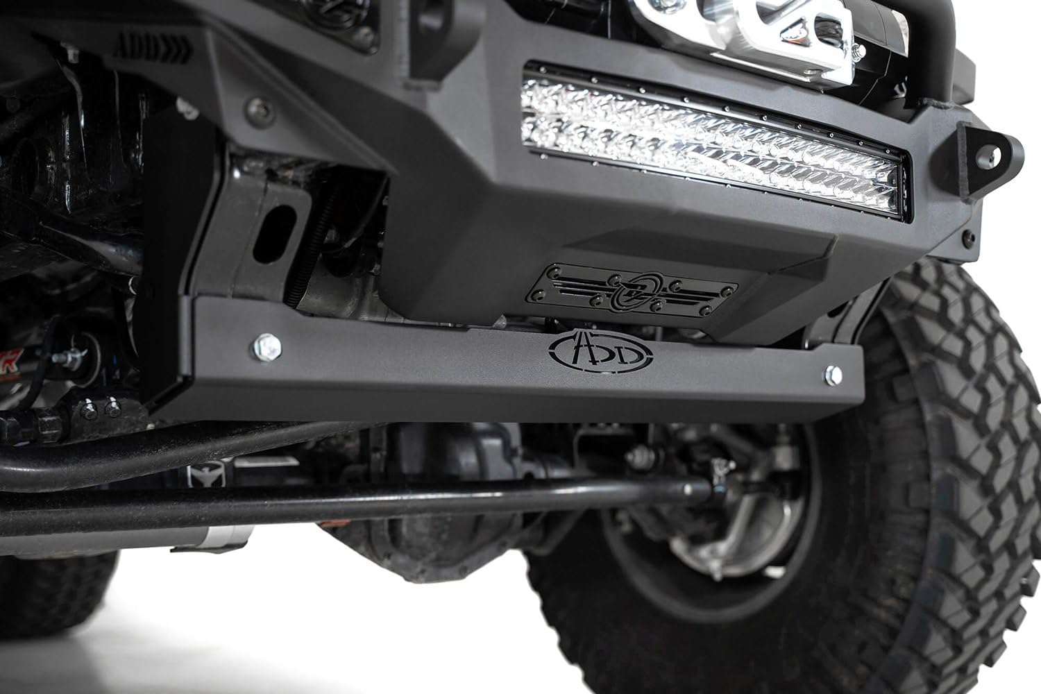 AC96100801NA Addictive Desert Designs Sway Bar Skid Plate