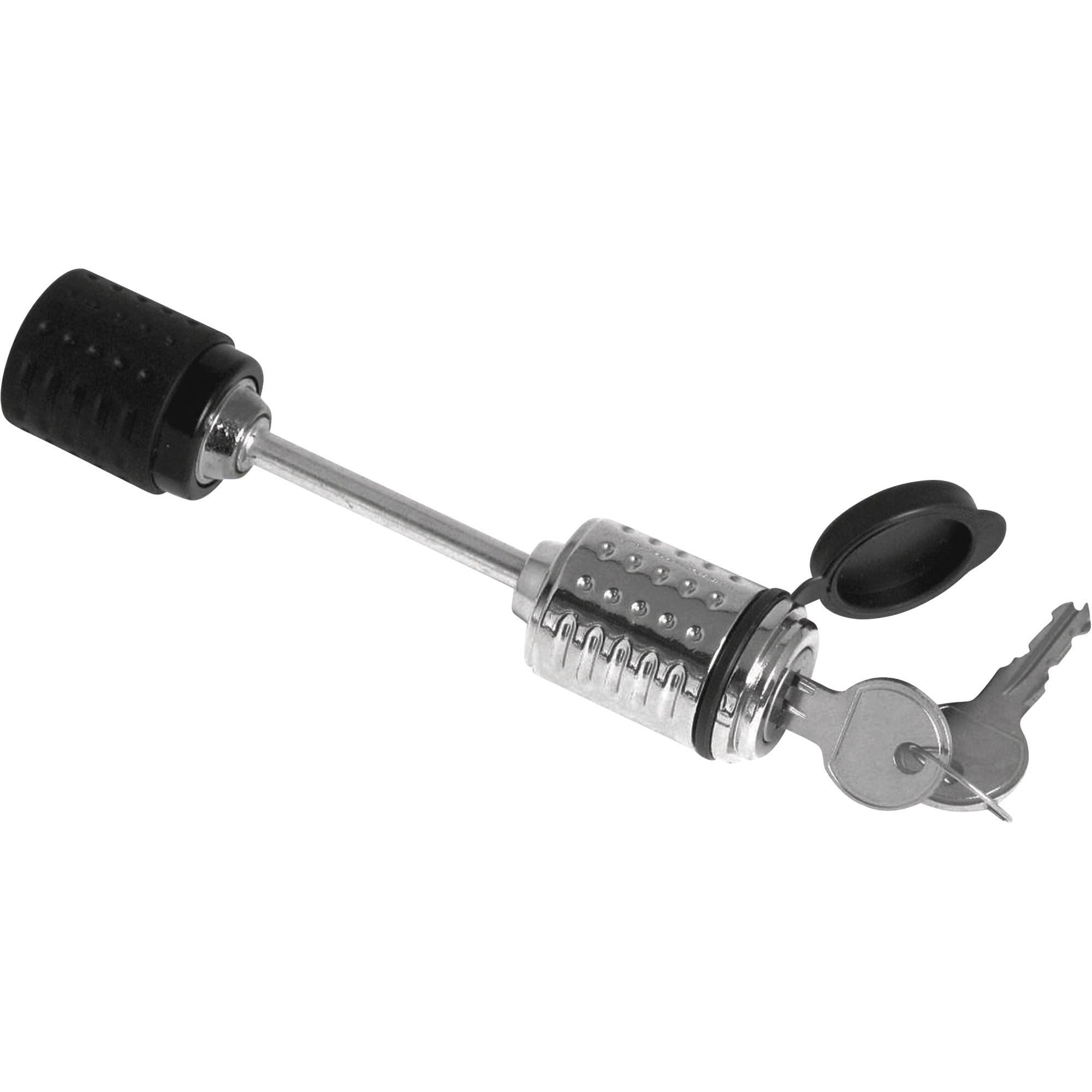 Trailer Coupler Lock Deadbolt 1/4in. Dia. with 2in. Span