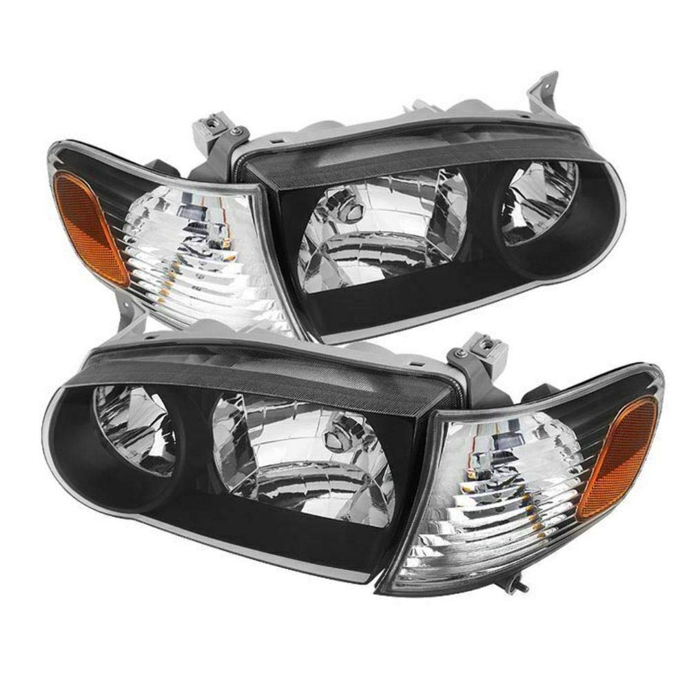 Crystal Headlight Spyder Auto HD-JH-TC01-AM-BK