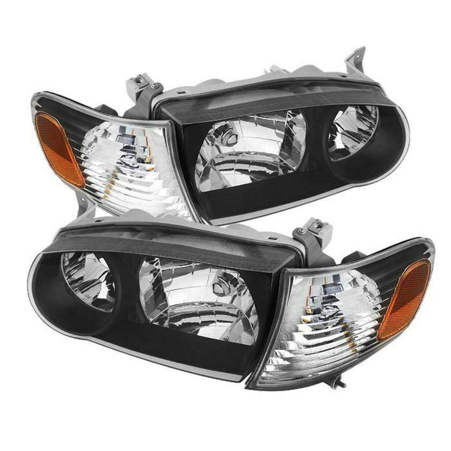 Crystal Headlight Spyder Auto HD-JH-TC01-AM-BK
