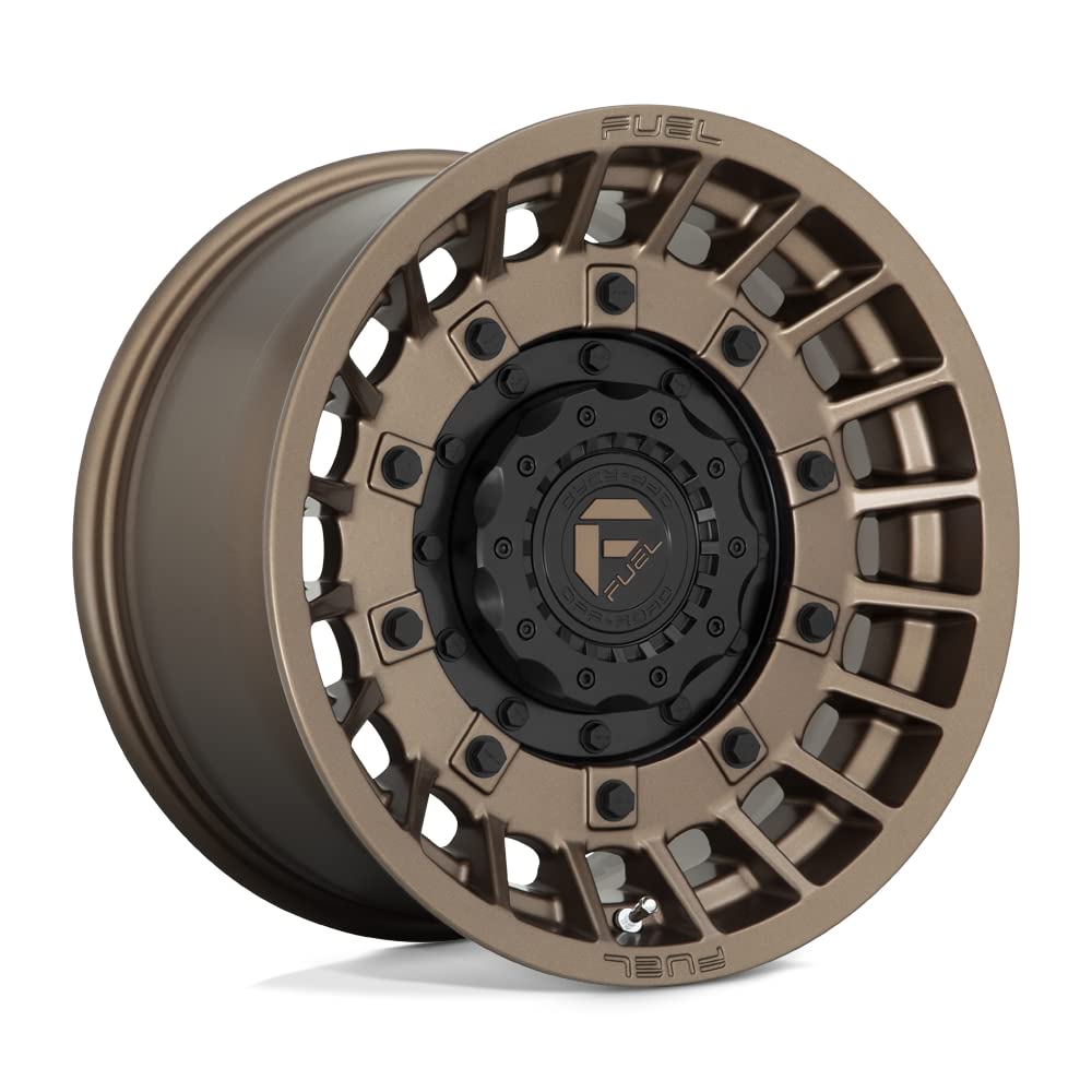 1PC Fuel D725 17X9 5X4.5/5.0 MT-BRNZ-BLK -12MM - D72517902645