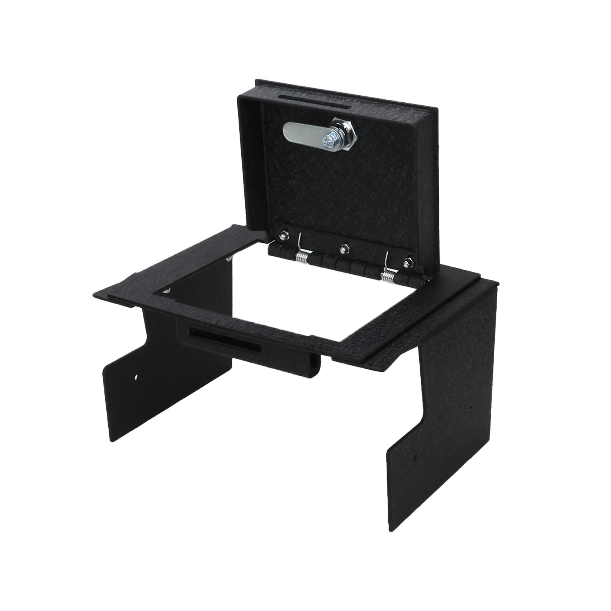 Center Console Safe Black Black Horse Compatible with 2024-2024 Toyota Tacoma-ASTT24