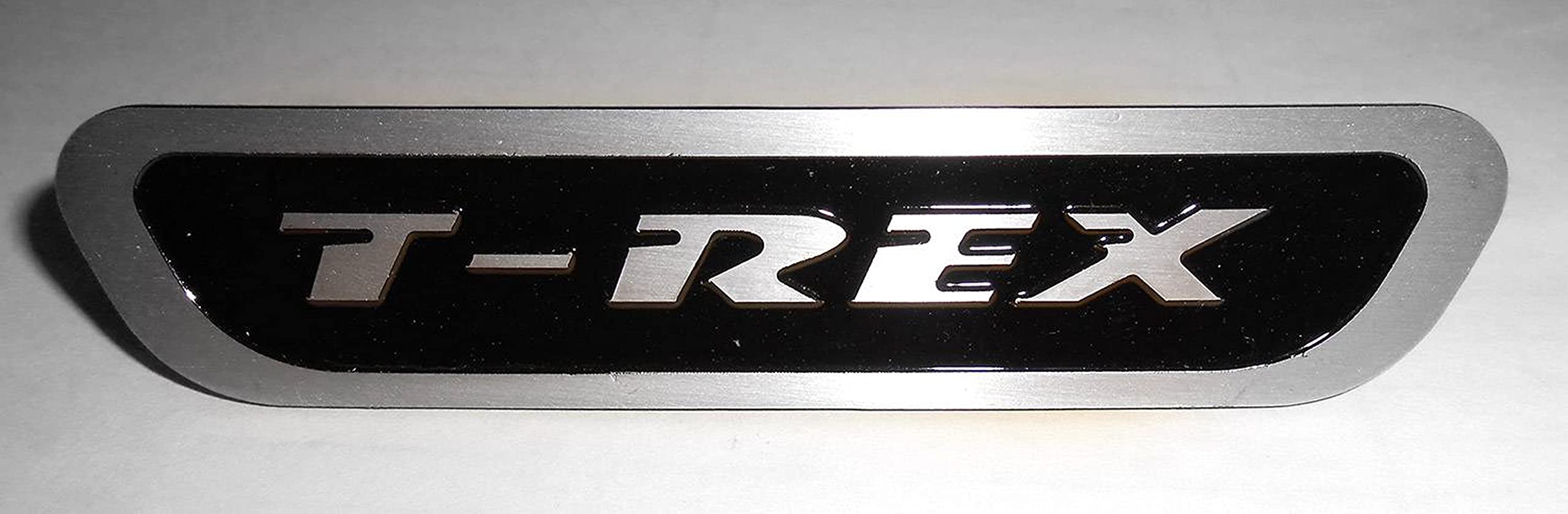 Black T-Rex Grilles Logo, 1 Pc, Bolt-On, - PN #L1016, Universal