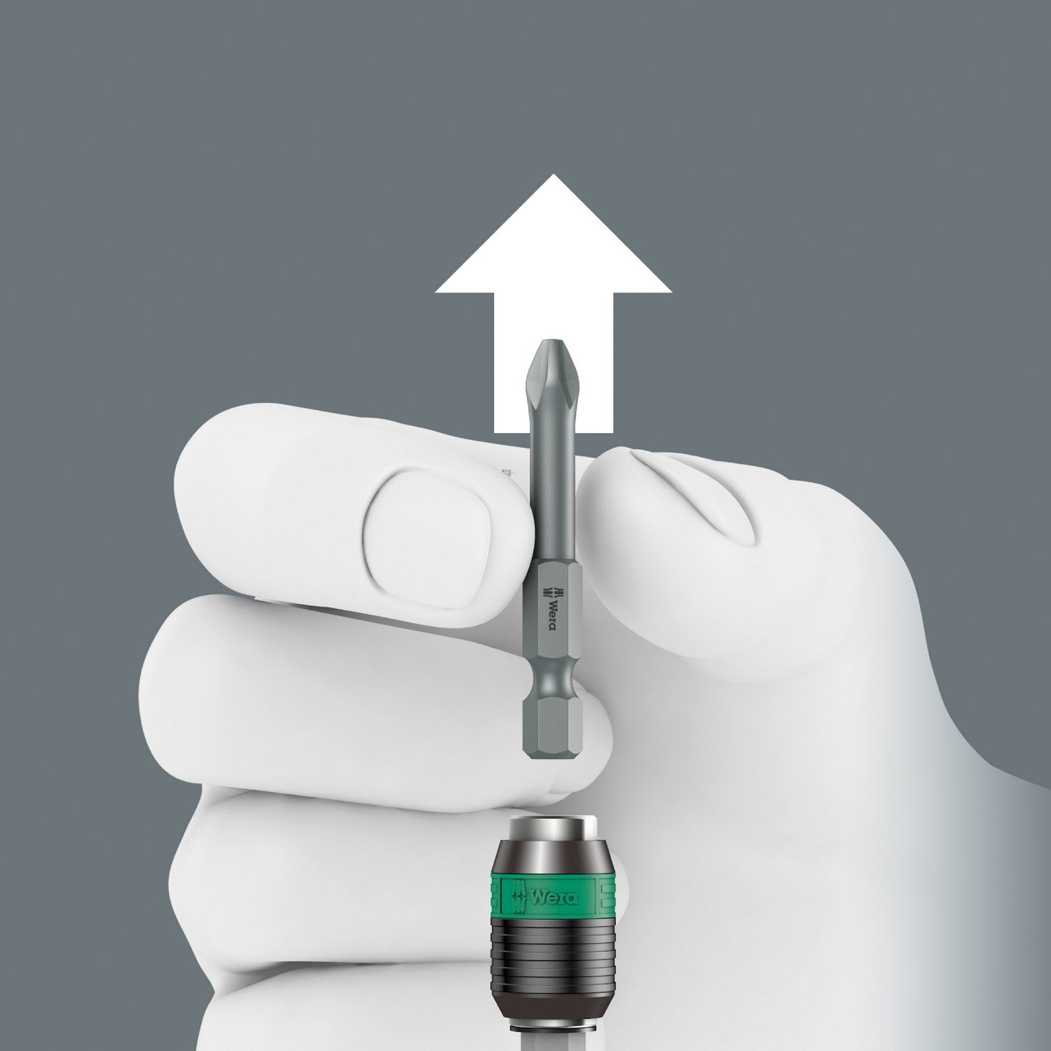 Wera Kraftform 05074712001 7447 Hexagon Torque Screwdriver, 1/4" Head, 25.0-55.0"/lbs Variable Torque Adjustment Range